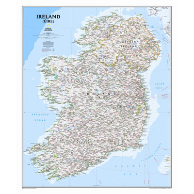 Ireland Classic Wall Map