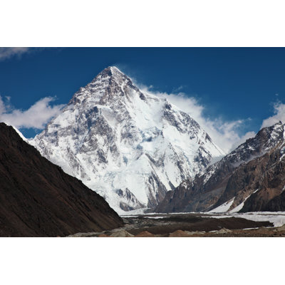 K2 - Second Summit In The World by Gutiiev - Wrapped Canvas Print