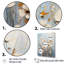 «Beige Wildflowers Floral Elegance I», reproduction sur toile-97039012-97039013