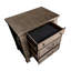 Transitional Style 1Pc Nightstand USB Port Felt Lined Top And Dovetail Drawers Bedroom Furniture