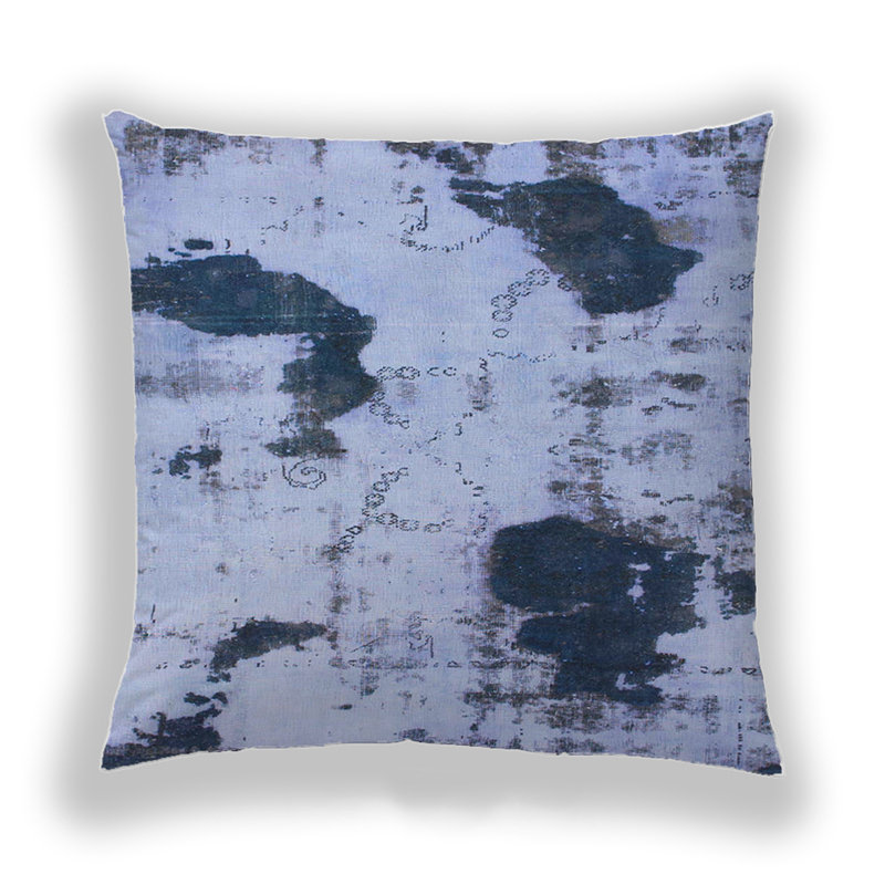 Assetou Abstract Throw Pillow, Microsuede