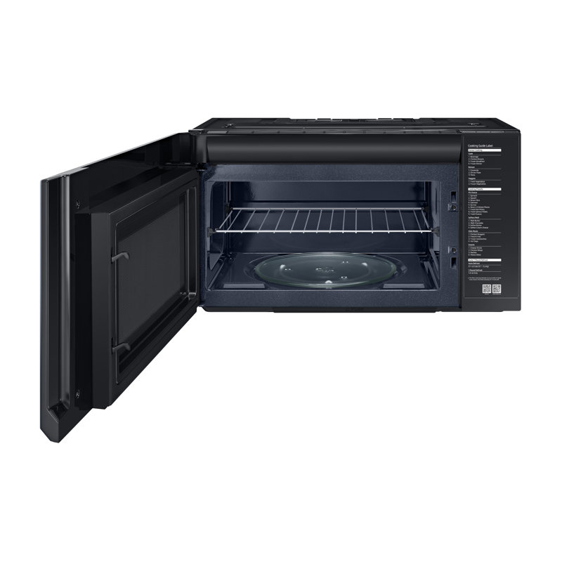 Micro-onde convertible 2,9 pieds cubes avec capacité de cuisson de 29,87 po Samsung Bespoke avec capteur, Bleu marine / noir
