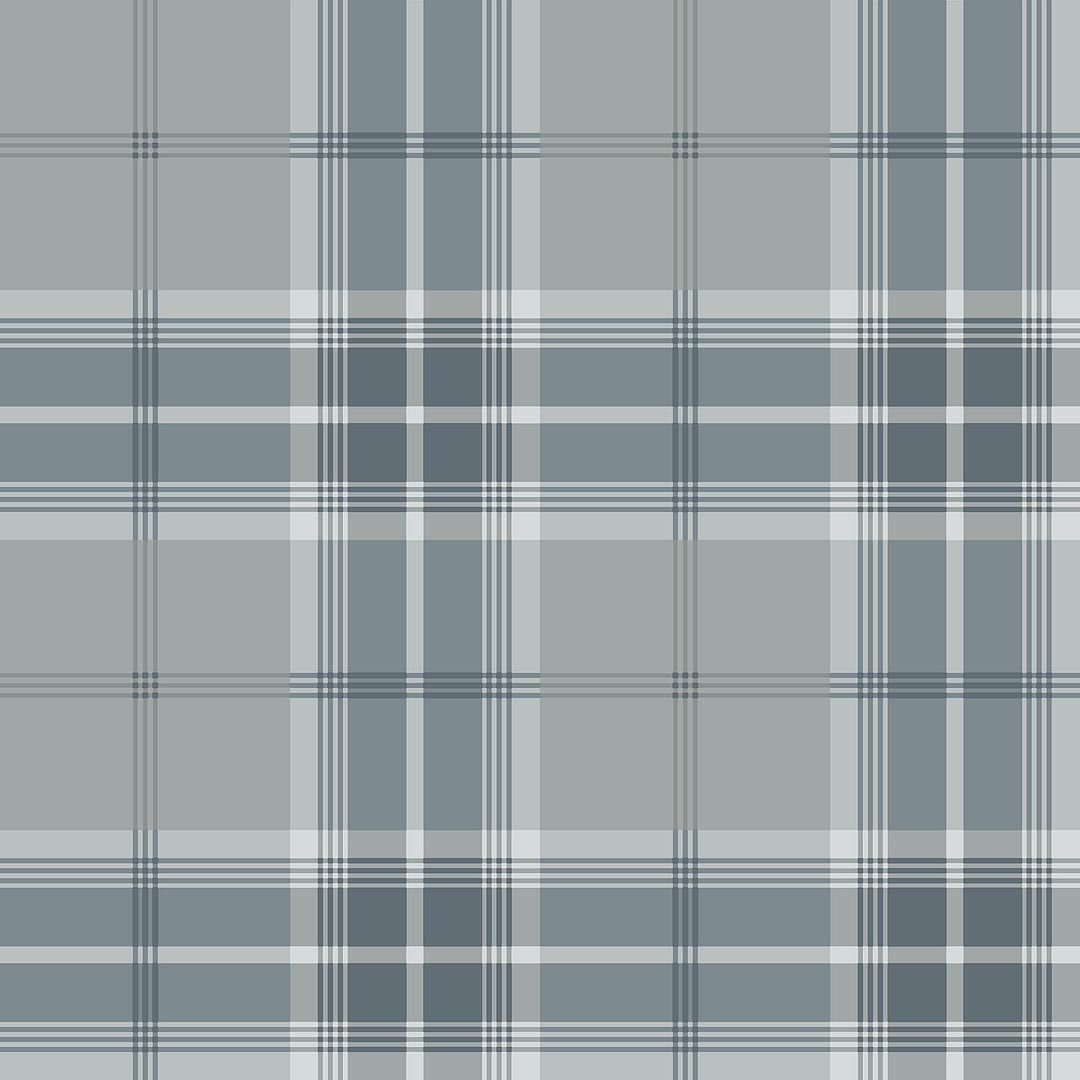 Plaid Wallpaper, Blue