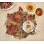 Gilded Leaves Napkin Ring