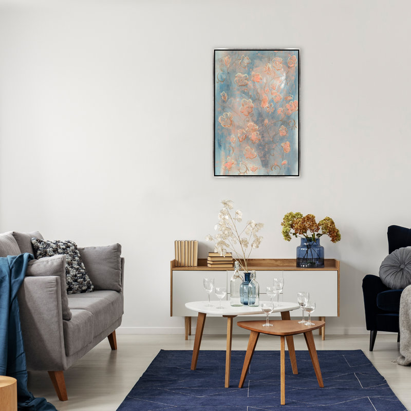 Coral Floral Print by Makai Howell, 37.5" H x 25.5" W
