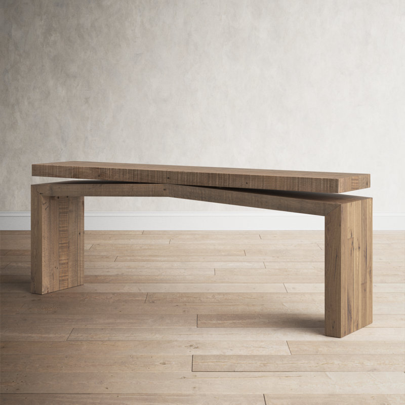 Birch Lane Henn Solid Wood Console Table