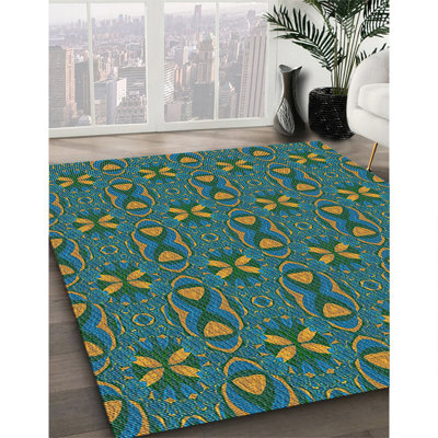 Tapis 100% à motifs lavables à la machine 2875