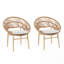 Chaise d'extérieur en osier de style papasan-535372855