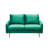 Govany 57.8'' Velvet Loveseat-822535601-861520779