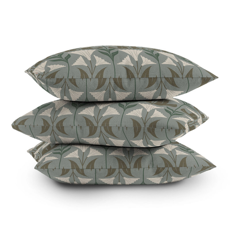 Coussin décoratif intérieur / extérieur en polyester , 18 po x 18 po