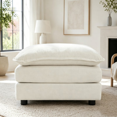 Repose-pieds en chenille