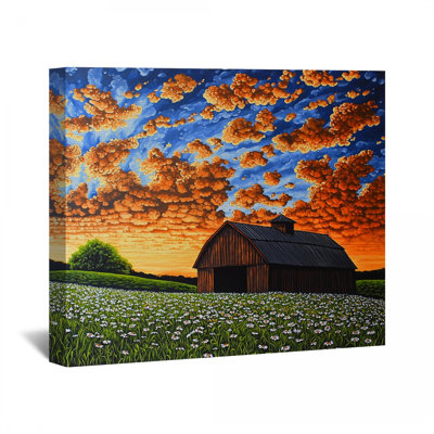 «Barn Barn Wrap» - Décoration murale paysage