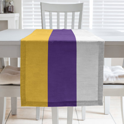 Minnesota Football Stripes Table Runner