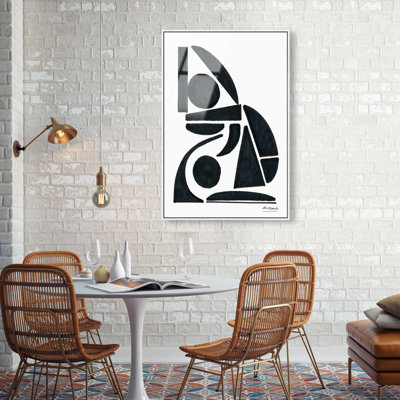 Manuel Roman - Abstracto Acrylic Painting Print
