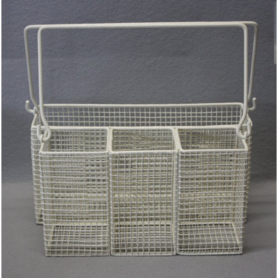 Metal Rectangle Flatware Caddy