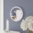 9" Suction Magnified Makeup Mirror w/ Travel Case