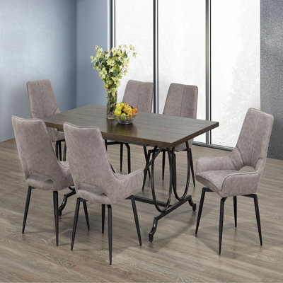 Ensemble repas 7 pièces élisette