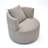 Sigisbert Upholstered Swivel Barrel Chair