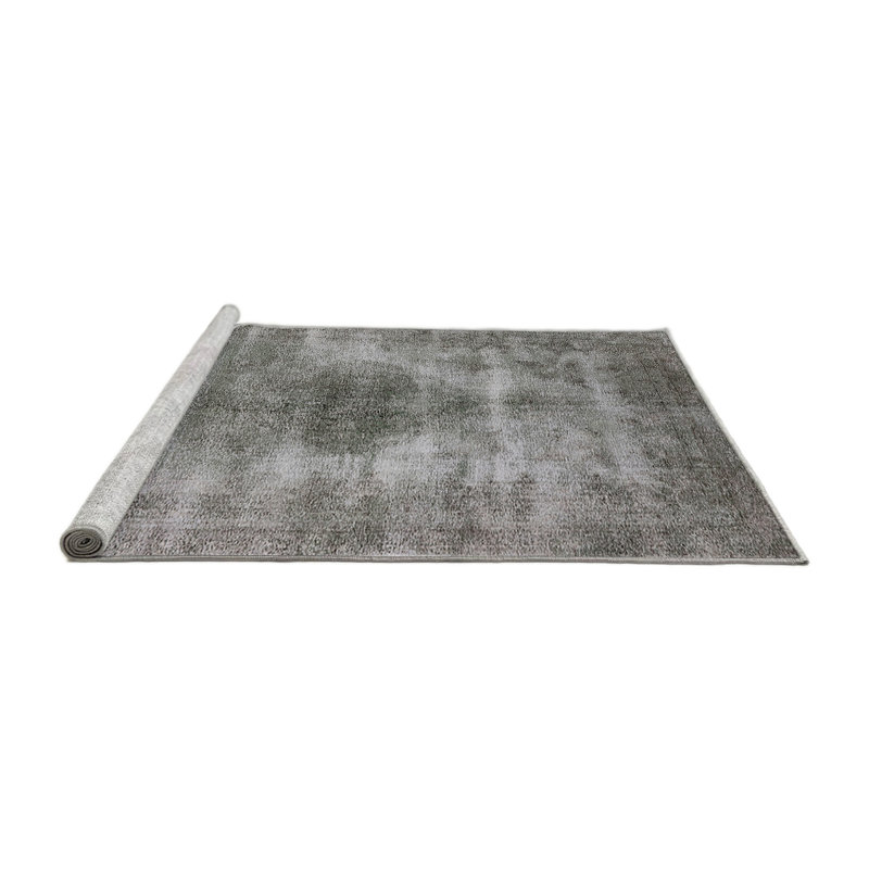Tapis 100% Mid-Century moderne lavable à la machine 1862, Carré 6 pi