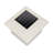 White Solar Powered Integrated LED Fence Post Cap Light Pack