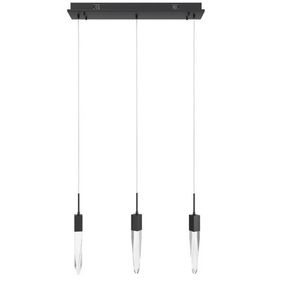 Aspen 3 - Light Chrome Kitchen Island Pendant