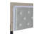 Josiyah Daisey Cream LED Panel Bedroom Set Special Queen 6 Piece: Bed, Dresser, Mirror, 2 Nightstands, Chest-1808800183-1808800181