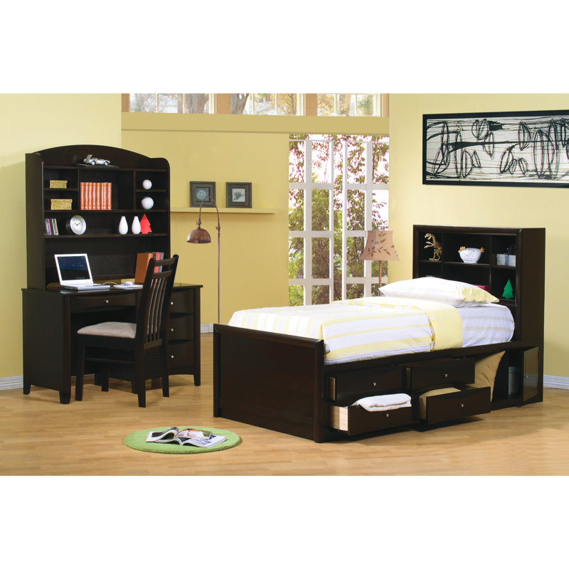 Ensemble bureau avec huche et chaise Figlington