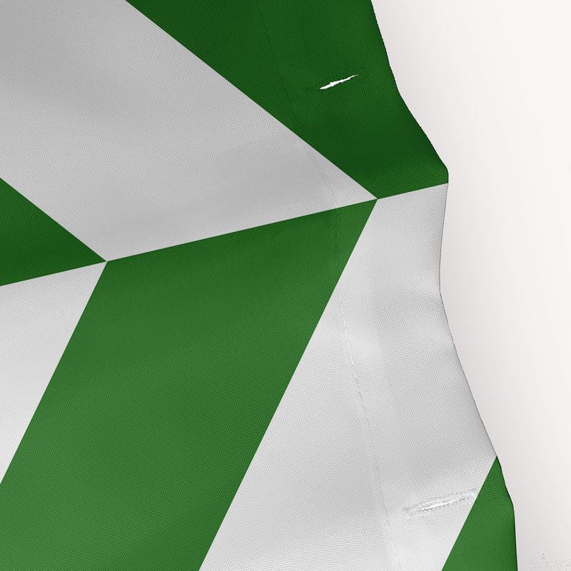 Rideau de douche Joshi, Vert