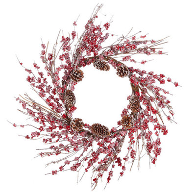 Handcrafted Faux Foam 28'' Wreath