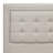 3-Piece Platform Queen Bedroom Set with 1 Upholstered Bed and 2 Small Nightstands - Mist Beige Linen Fabric-1650478943-1650478939