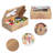 Paper Christmas Cake & Cupcake Accessories