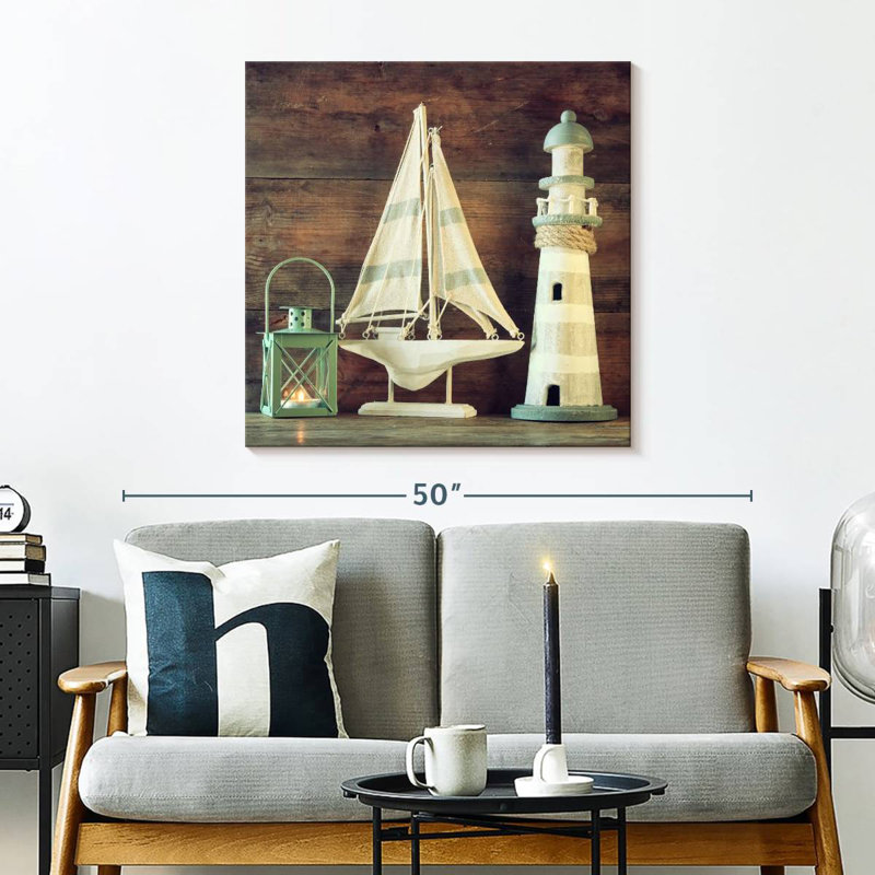 Mini nautical decor Aletra, H 30 po x l 30 po