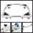 Stalwart Adjustable Dolly Cart with Telescoping Base and Locking Caster Wheels - 220lbs Capacity