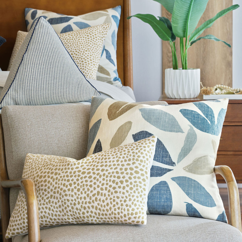 Mira Pillow Cover & Insert, Rectangle 15"H x 26"W