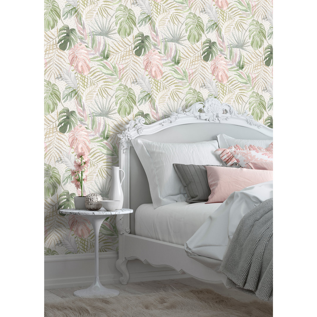 Bagnell Wallpaper Roll Beachcrest Home™ 