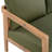 Airwyn Outdoor 4-Person Acacia Wood Conversation Set With Water-Repellent Cushions-128766528-128766530