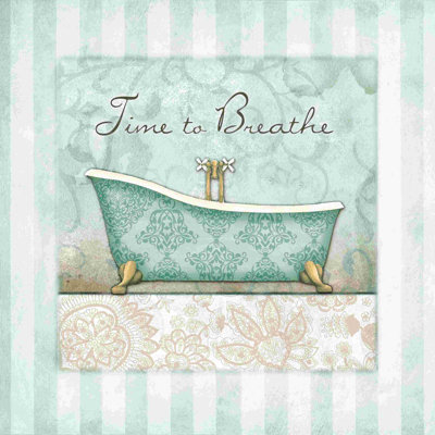 «Time to Breathe», reproduction sur toile tendue