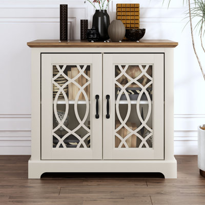Eleana 32.4" W 2-Door Accent Cabinet