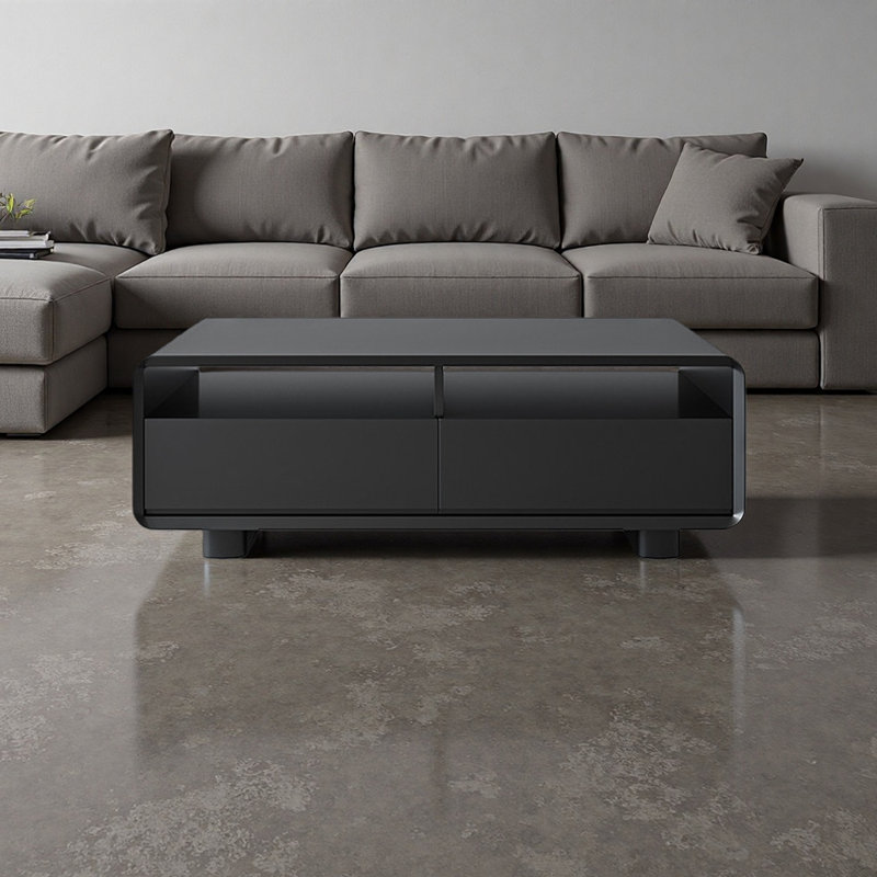 Demmer, Noir, 14.96" H x 39.37" L x 19.68" W