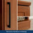 Storage Cabinet with Versatile Storage, Brown finish