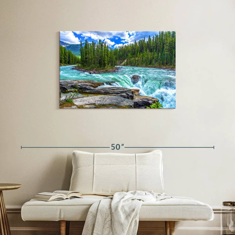 Alvord Sunwapta Falls, H 24 po x l 36 po