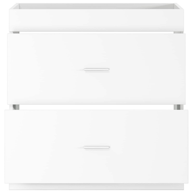 78.5cm Bathroom Vanity Base Only, White