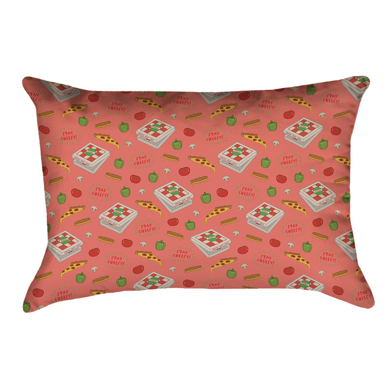 Coussin Katelyn Elizabeth, Faux lin, Orange