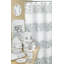 Porte-papier hygiénique carré pour salle de bain Zahari Home Sinatra, blanc