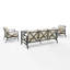 Mosier 5 - Person Patio Conversation Set with Cushions-840859814-840859815
