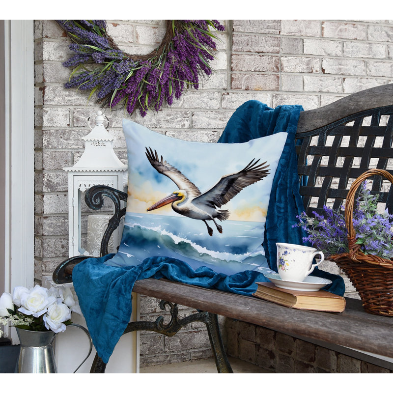 Coussin Pelican, Carré 18 po