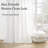 Cotton Linen Blended Light Filtering Curtain,Back Tab Hooks  Drapes (Set of 2,With Hooks)-49156120-49156132