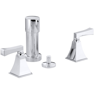Memoirs Stately Vertical Spray Bidet Faucet with Deco Lever Handles