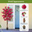 Bougainvillée artificiel 6 pi avec 610 fleurs-486327347