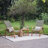 Nimes 2-Person Teak Outdoor Seating Group
